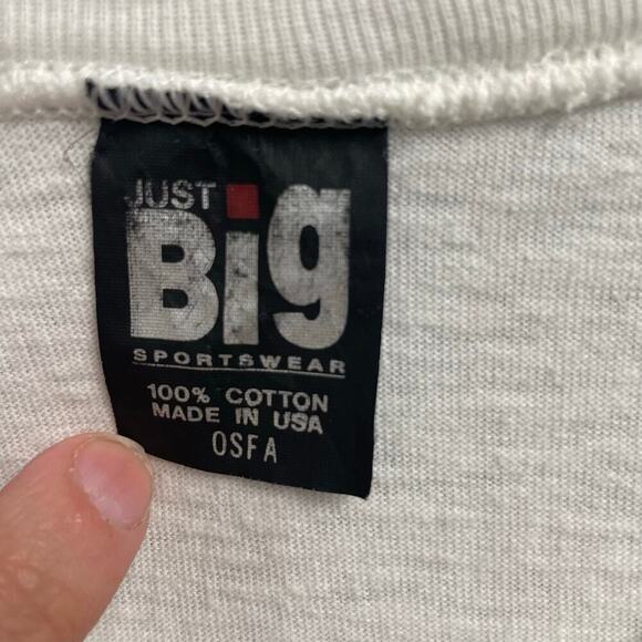 Garth Brooks Vintage Just Big One Size Graphic Tee Oversized 90s VTG Country - Picture 3 of 5